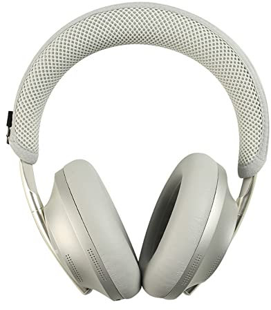 Cuscino per fascia per cuffie Bose 700, protezione per fascia di ricambio per installazione con cerniera, colore: argento