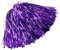 Hooshing 12 Stück lila Pompons Cheerleading Fluffy Cheer Pom Poms Squad Team Spirited Pompoms für Party Sport Tanz