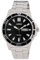Lorus Herren Analog Quarz Uhr mit Metall Armband RH355AX9, Schwarz
