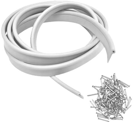 TapeOn - Montageset für Türpolsterung - Türdichtung und Polsternägel für Montage von Türisolierung, Schalldämmung, Selbstmontage von Schallschutz Haustür