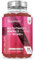 Gummies Multivitamines Femme, Avec 13 Vitamines et Minéraux et Omega 6, 9, 90 Gummies Multivitamines et Minéraux Vegan Goût Fraise et Framboise Pour Plus d'1 Mois Alternative aux Comprimés et Gélules