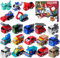 CRECAD Adventskalender Auto Kinder 2024 - Advent Calendar Weihnachtsgeschenke 24 Tage Countdown Kalender - Cars Adventskalender Baustelle Auto Spielzeug für Jungen Mädchen 3-12 Jahre (Multicolore)