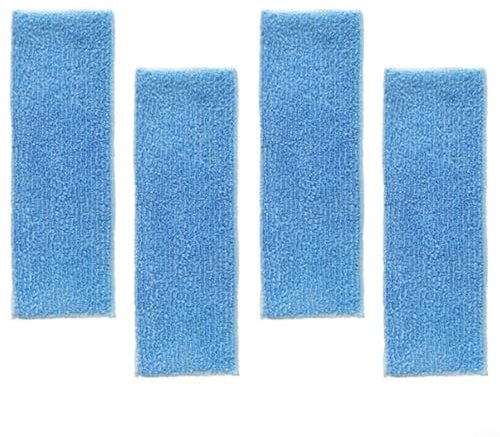 Lastdaytime 4 panni di ricambio in microfibra, per aspirapolvere Proscenic-P11, P11 per Com*, P10, P10 Pro, U1 Robot aspirapolvere, accessori per pulizia in fibra superfine