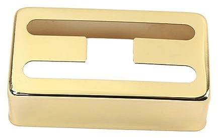 TOYANDONA 2 Pièces Capots De Micro Humbucker Métal Doré Forme En h Lot D’accessoires Pour Guitare Couverture Élégante De Remplacement