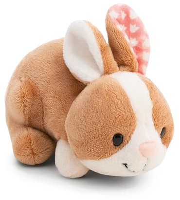 NICI Kuscheltier Hase Hopsala 18cm - beige - Stofftier aus weichem Plüsch, niedliches Plüschtier zum Kuscheln und Spielen, für Kinder & Erwachsene, tolle Geschenkidee - 61626