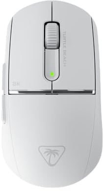 Turtle Beach Burst II Pro Bianco Mouse da gioco wireless per eSport leggero e ad alte prestazioni