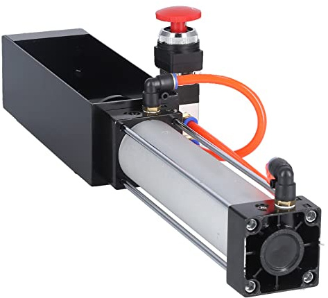 Ausla Pneumatic Can Crusher, Steel Frame and Piston Safety Mechanical Valve, Crushes 12oz and 16oz Aluminum Cans Effortlessly for Home and Commercial Use