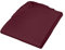 Fleuresse Colours Spannbettlaken, Uni-Mako-Satin, weinrot, 100 x 200 cm