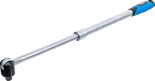 BGS 258 | Gelenkgriff, ausziehbar | 12,5 mm (1/2) | 450 - 600 mm | Teleskop | Steck-Drehgriff | Schiebegriff mit Gelenk | Gelenkhebel