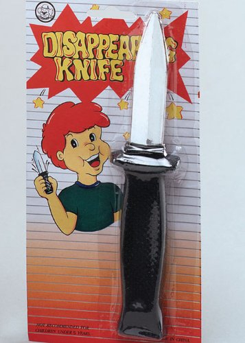 Army Fancy Dress Retractable Dagger Weapon