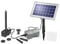 esotec Solar Teichpumpen Set RIMINI PLUS 3,5/175, Pumpensystem, Akkubox Pumpe Solarmodul, Wasserspiel, Springbrunnen, Solarbrunnen Gartenteich, Springbrunnenpumpe, 0,6m 175l/h 101709