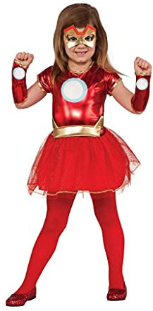 Rubie's Official Marvel Avengers Assemble Lil Iron Lady, Children Costume - Large Ages 8 -10 Halloween