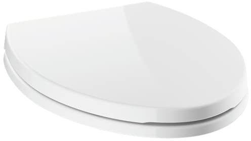 Delta 811903-WH Elongated Slow-Close Seat in White Toilet