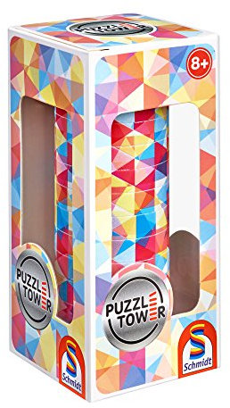 Schmidt Spiele – 56911 – Puzzle Turm – Abstrakt – 10 Teile