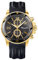 THOMAS SABO Herren Analog Quarz Uhr mit Leder Armband WA0265-213-203-44 mm