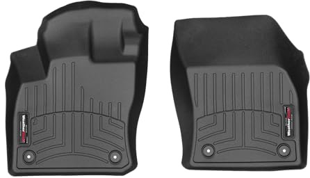 Passgenaue Fußmatten gummimatten passend für: Volkswagen Tiguan 2.Gen 2016-19|Schwarz|1. Reihe Weathertech FloorLiner