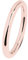 Ernstes Design Evia Ring, Vorsteckring, Beisteckring, Edelstahl rosé beschichtet R452 (52 (16.6))