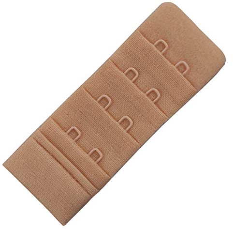 Miss Perfect Bra Back Extender - BH-Verlängerung für perfekte Passform, Farben:2 Haken (3.0 cm breit) Haut (SK)