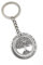 Onwomania Porte-clés Arbre de vie Pedigree, pendentif en métal argenté