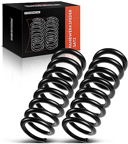 Frankberg 2x Federn Fahrwerksfeder Hinterachse Kompatibel mit CLS C219 2004-2010 E-Klasse W211 2002-2008 Replace# RA6483