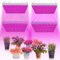Yakimz 4x15W LED Pflanzenlampe, LED Grow Lampe mit 225 Rot&Blau LEDs Pflanzenlicht, Vollspektrum Pflanzenleuchte für Hydroponic, Indoor Seeding Veg Flower, Grow Tent und Greenhouse