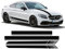 4 Stück Edition One AMG Motorhaube Dach Heck Aufkleber Seitenstreifen Rock Aufkleber, für M=ercedes B=ENZ C Klasse Coupé C205 A205 W205 C63 S205 C43