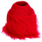 5cmx150cm Flauschige Kunstpelzband Kunstfell Band Fellstoff,Furry Faux Pelz Stoff Dekoband Zierband Plüsch Trim Plüschstoff Plüschband Borten Bänder zum Nähen Nähen Kleidung Weihnachtsdeko,Rot