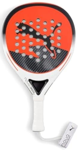 Puma Nova, Pala Padel Unisex-Adulto, Active Red Black White, One Size