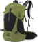 IX INOXTO Wanderrucksack, 35 l, wasserdichter Wanderrucksack mit 3 l Wasserblase und Regenschutz, leichter Reise-Camping-Rucksack, Dunkelgrün, Einheitsgröße, Tagesrucksäcke