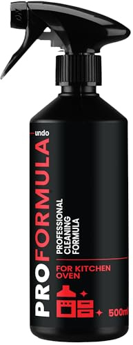 Proformula Heavy-Duty Oven Cleaner Spray – Professional Degreaser for Burnt-On Grease & Baked-On Food – Oven, Hob, Grill & BBQ Cleaner – 500ml, Made in UK