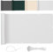 LOVE STORY Brise Vue Balcon 100x300m Protection UV Opaque,Imperméable, Résistant au Vent avec Trous et Serre Câbles pour Terrasse, Jardin, Exterieur -Blanc