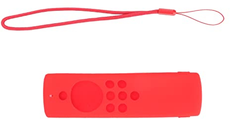 Silikon-Fernbedienungsschutzhülle, Stoßfeste Hülle für TV Stick Lite, Hautfreundlich, Waschbar, Fernbedienungsschutz, Leicht, Konvexes Anti-Rutsch-Design, Trageband Im