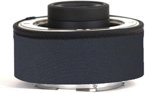 CHASING BIRDS Camouflage Waterproof Lens Coat for CANON RF Teleconverter 1.4X 2.0X Rainproof Lens Protective Cover (Classic Black, 2.0X (Extender RF 2X))