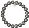 Leslii Reflective Pearls Perlen-Armband Magic 3D-Effekt (Grau Ø 12mm)