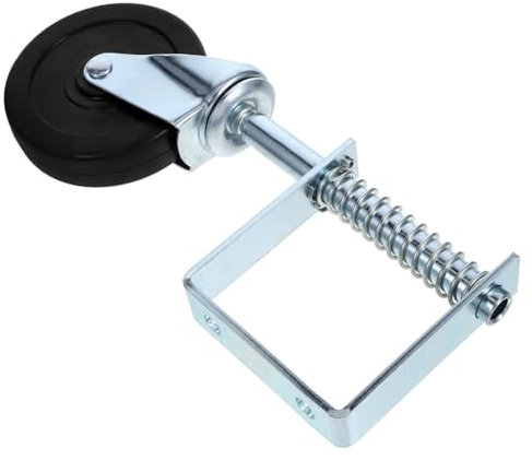 Angoily Outdoor Yard Gate Caster Wheel Heavy Duty Support Geräuschloses Rollen Federbelastet Für Zauntore