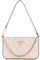 GUESS Damen Noelle Mini Top Zip Shoulder Umhängetasche, Orchideen-Logo