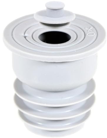 SPARES2GO Drain Hose Seal Plug Washing Machine Dishwasher Sink Waste Pipe Sealing Cover (35mm - 40mm)