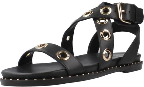 Carmela Damen 162389 Flache Sandalen, Schwarz, 40 EU