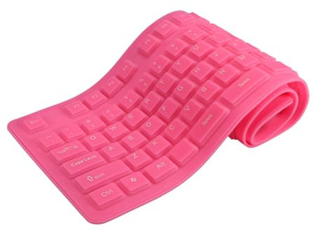 108 Tasti USB Silicone Flessibile Tastiera Pieghevole Impermeabile Tasti Silenziosi USB Per Il Computer Portatile Desktop Tastiera