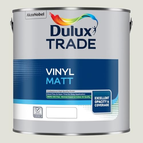 DULUX TRADE VINYL MATT DOVE WHITE 2.5L