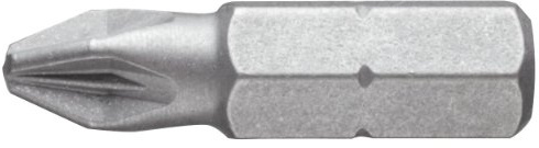 Bit 1/4 DIN3126 C6,3 PZ2x 25mm zähhart Wera