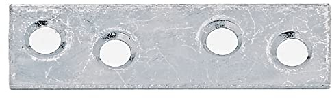 Alberts 849368 Flachverbinder | schmal | sendzimirverzinkt | 50 x 14 mm | 100er Set