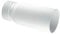 McAlpine WC-EXTB Straight Extension Piece 3½/90mm, White