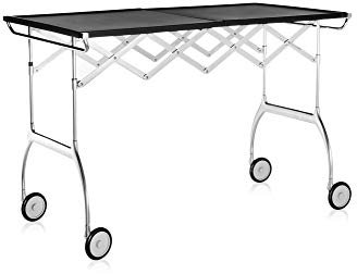 Kartell Battista Carrello, Acciaio, Nero