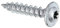 Alberts 338381 Holzschrauben Speed | Ruspert silber | Ø7 x 40 mm | 50er Set