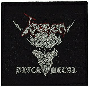 VENOM Aufnäher BLACK METAL Patch 7,5 x 7,5 cm