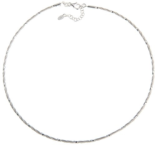 Fashion Omega Halsreifen 2mm - Länge 40cm - echt 925 Silber
