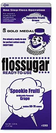Gold Medal Flossugar Candy Floss Sugar (Grape)
