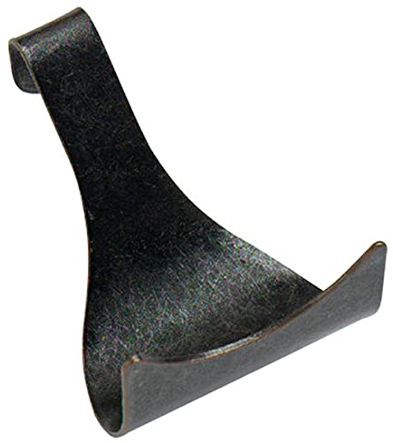 Merriway BH04789 (20 Pcs) Bronze Plated Picture Rail Hanging Moulding Hooks - Pack of 20 Pieces