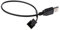 XTYaa Câble adaptateur USB 2.0 A mâle vers connecteur 3 broches/4 broches pour ventilateur d'ordinateur PC 5 V
